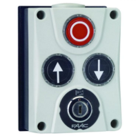 FAAC 402500 (XB300) Панель управления 3х кнопочная с ключом, настенный монтаж