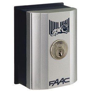 FAAC 401019xxx (Т10 Е) Ключ выключатель, комбинации с 401019001 по 401019036, с одним микровыключателем