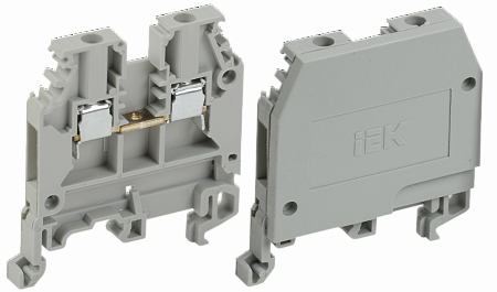 IEK ЗНИ-2.5 Зажим наборный 2.5мм2 (JXB24А) серый (YZN10-002-K03)